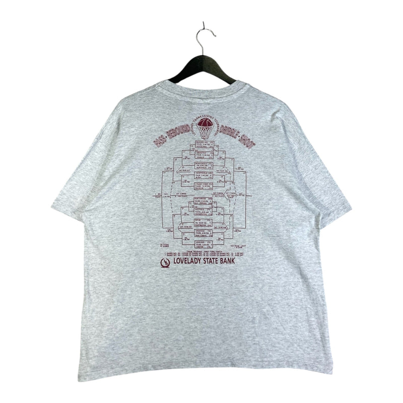 Vintage Lovelady Thanksgiving Basketball Tournament T-Shirt