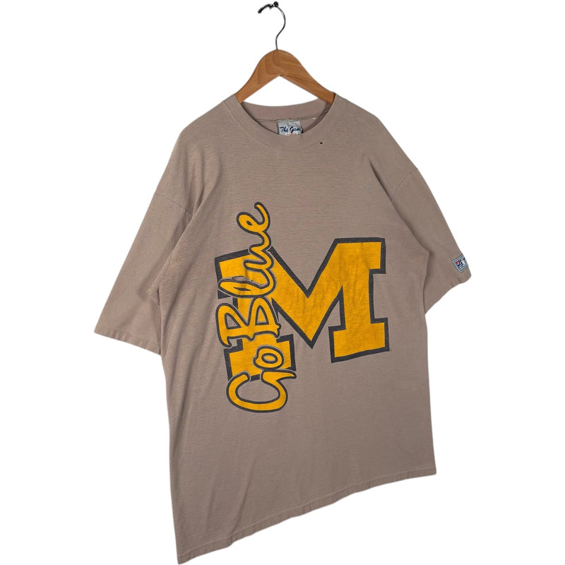 Vintage University of Michigan "Go Blue" Large Logo Tee