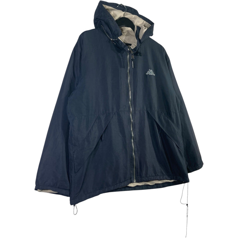Vintage Kappa Reversible Hoodie Jacket