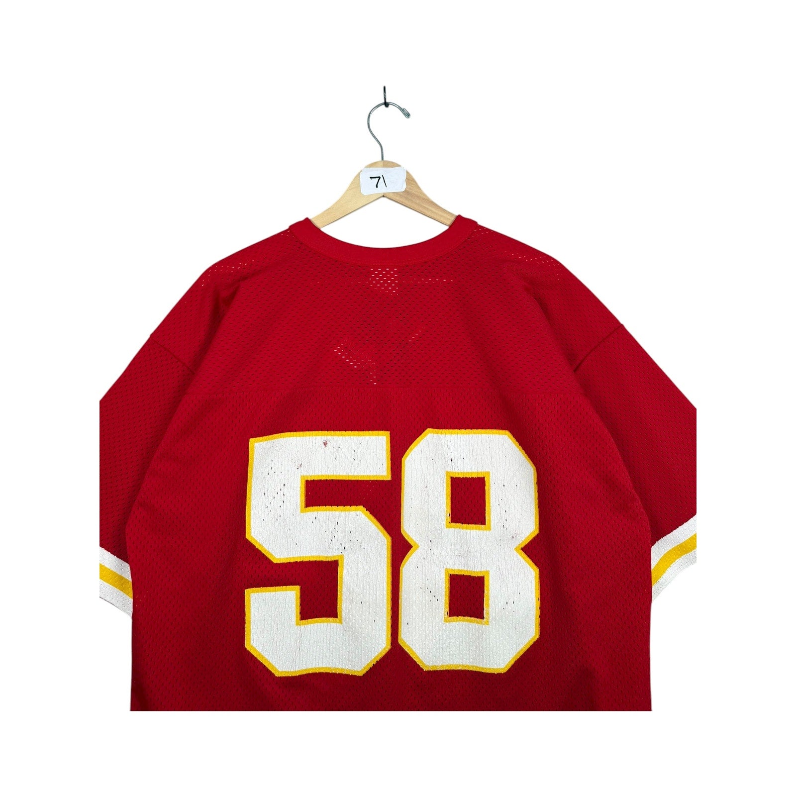 Vintage Kansas City Chiefs #58 NFL Jersey