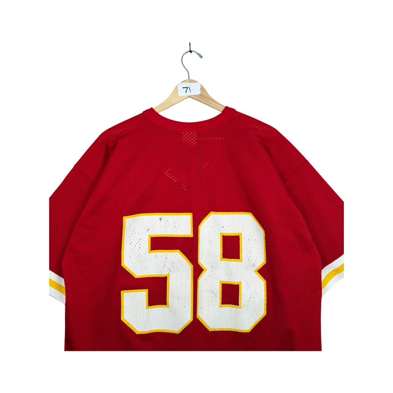 Vintage Kansas City Chiefs #58 NFL Jersey