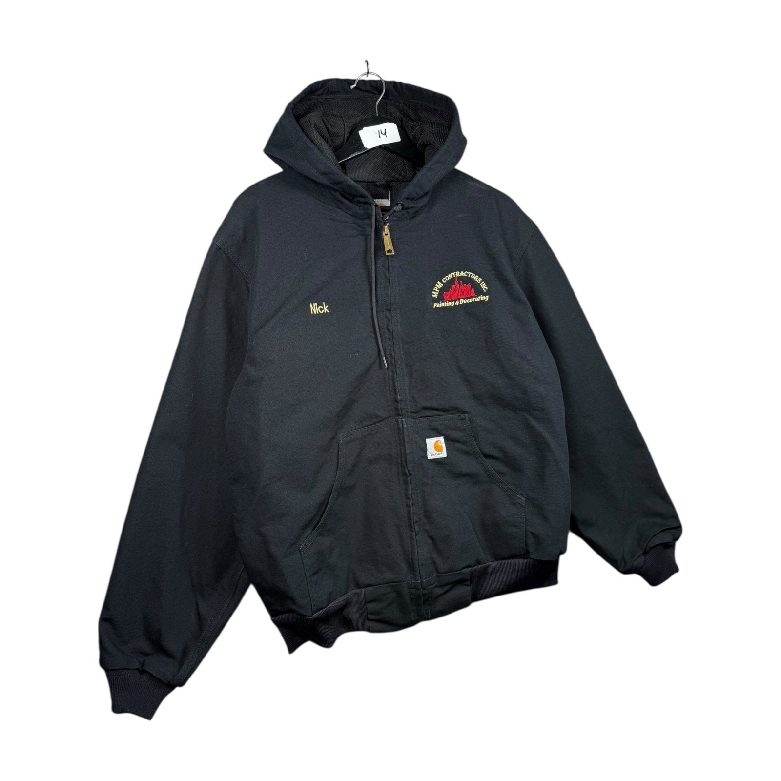 Vintage Carhartt MPM Contractor Full Zip Hoodie