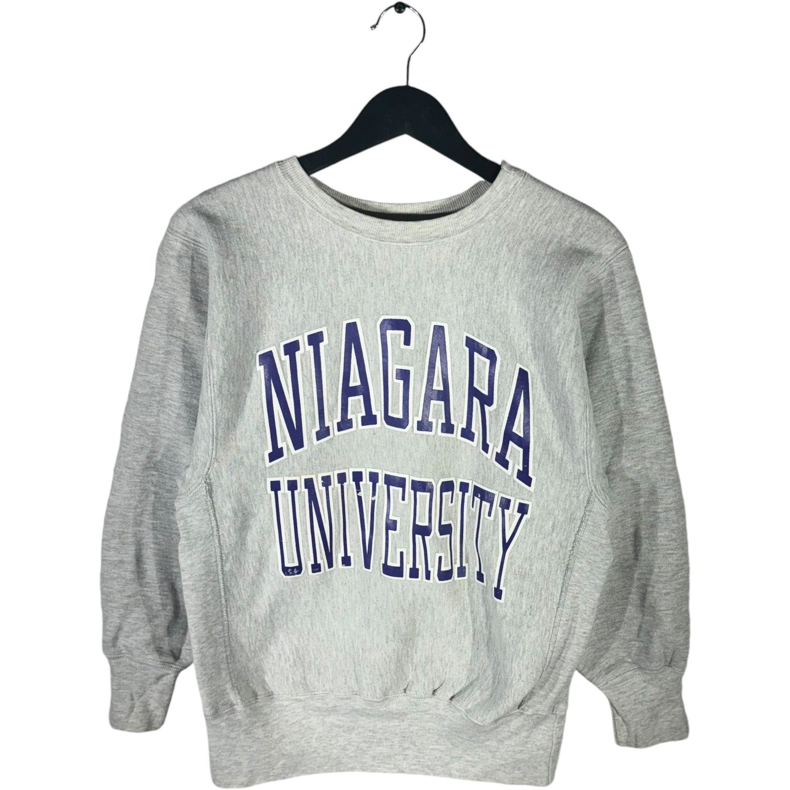 Vintage Niagara University Champion Reverse Weave Crewneck