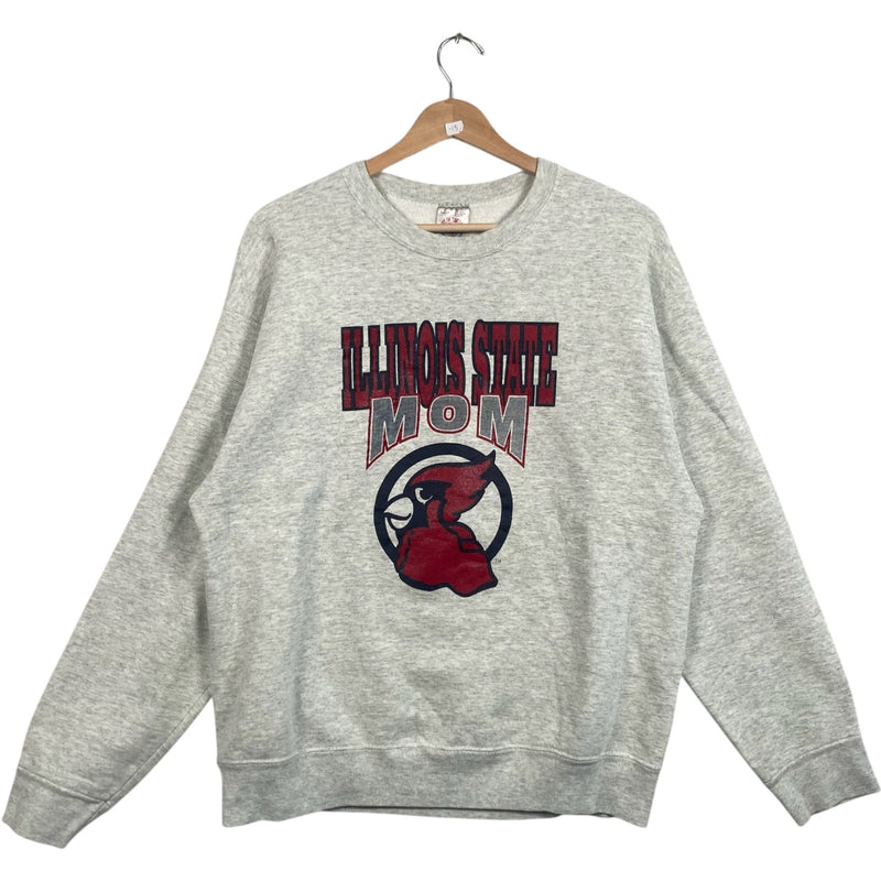 Vintage Illinois State University Redbirds Mom Crewneck