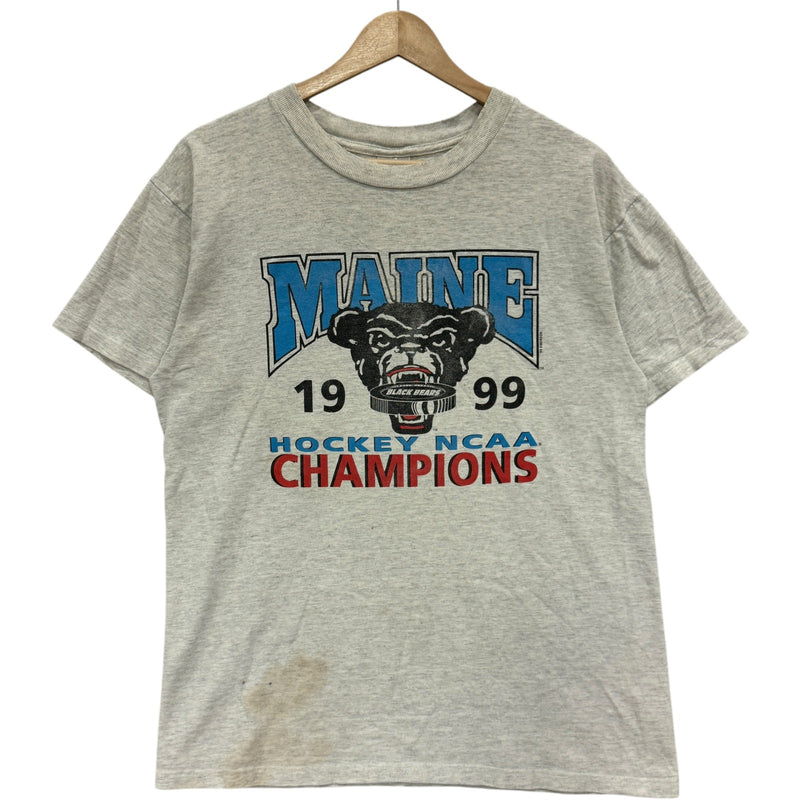 Vintage Maine Hockey Champions Tee 90s