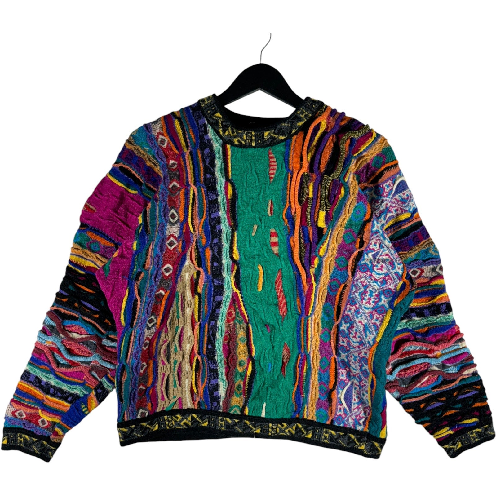 Vintage Coogi 3D Knit Sweater