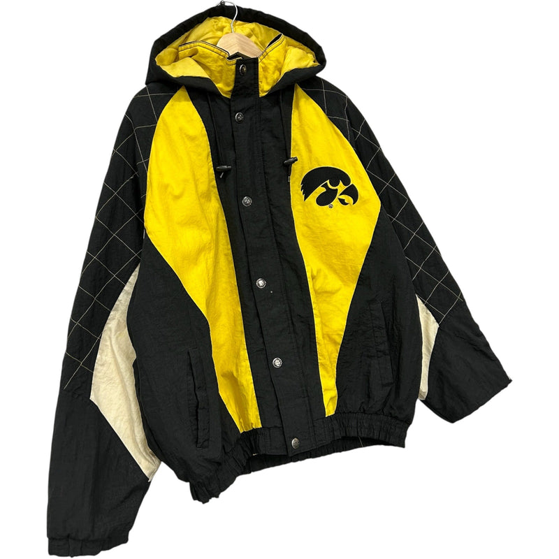 Vintage Starter University of Iowa Hawkeyes Logo Puffer Jacket