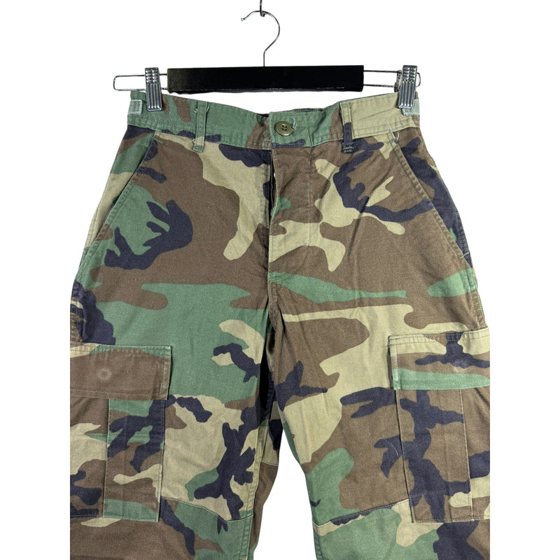 Vintage Cargo Camouflage Shorts X-Small