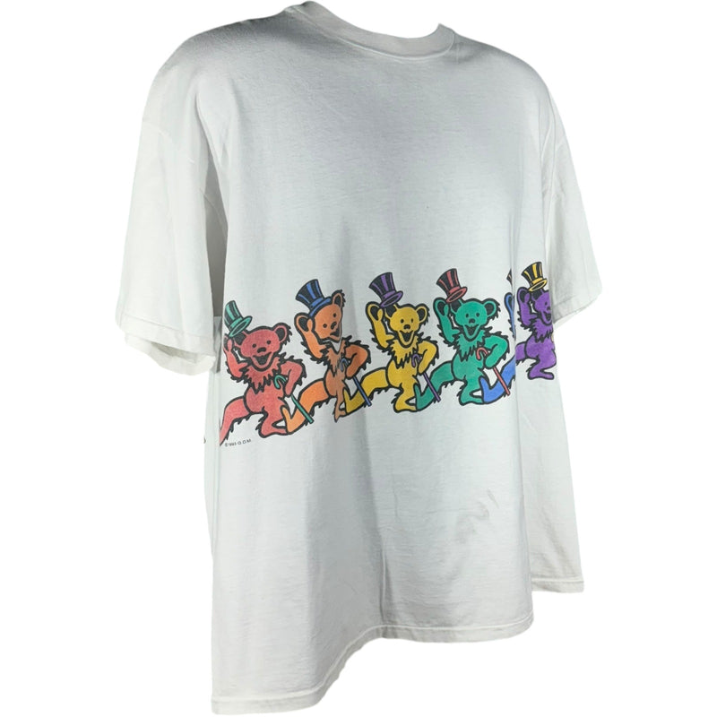 Vintage Grateful Dead Dancing Bears Wrap Around Tee 90s