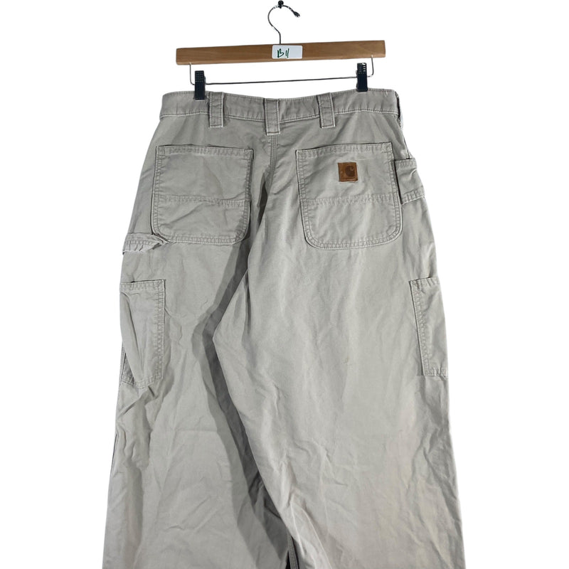 Vintage Carhartt Loose Fit Utility Work Pants 42x32