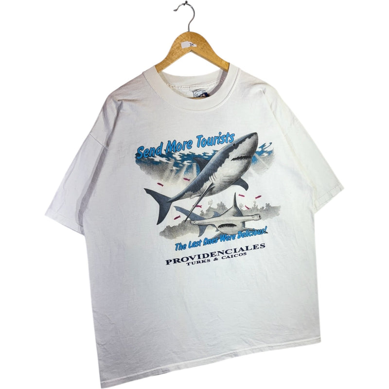 Vintage Providenciales Shark Graphic T-Shirt