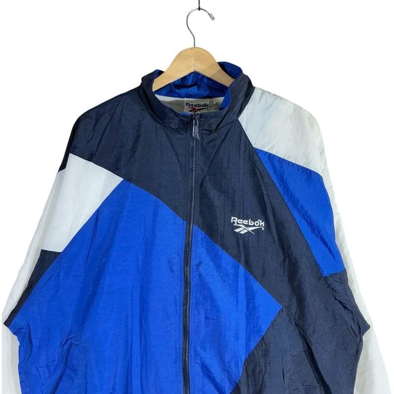 Vintage Reebok Color Block Windbreaker