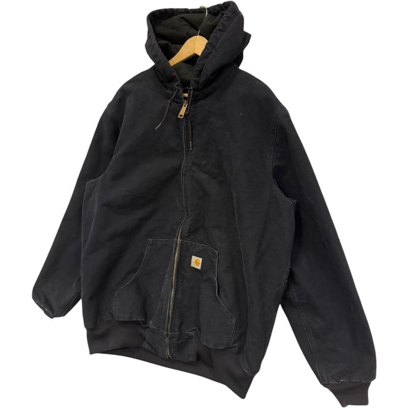 Youth Carhartt Hooded Full Zip Workwear Jacket