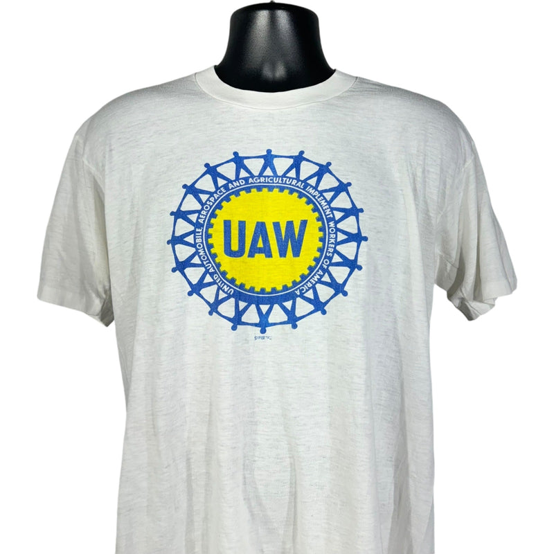 Vintage"UAW" Workers Union Tee