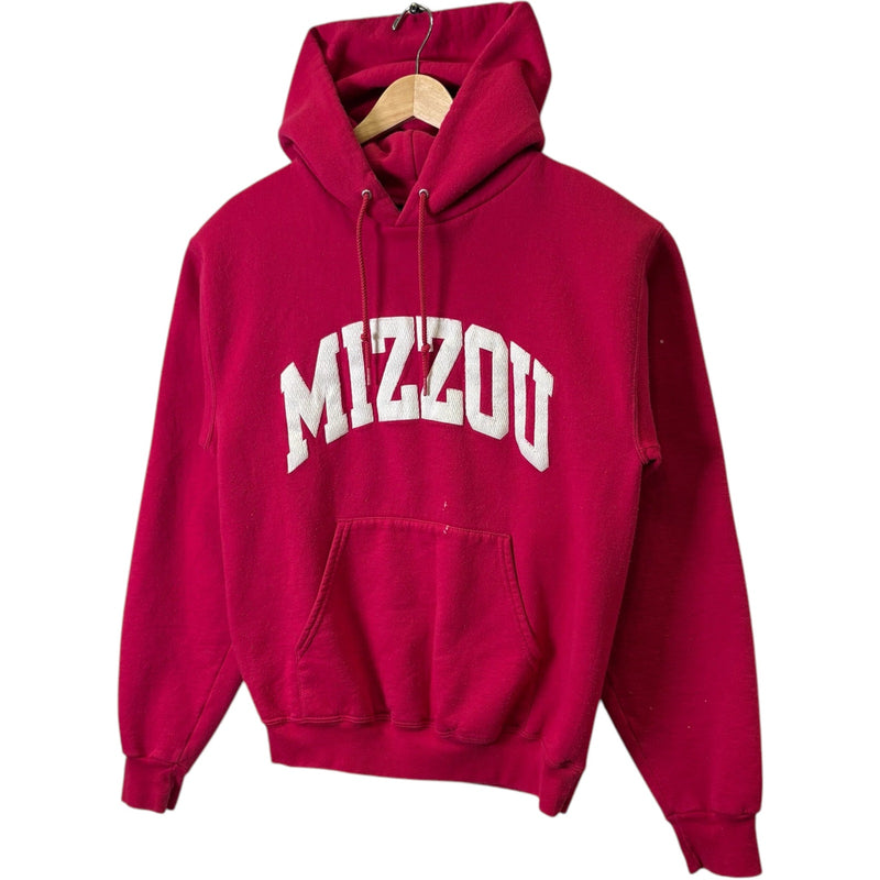 Vintage Champion University Of Missouri Mizzou Spellout Hoodie