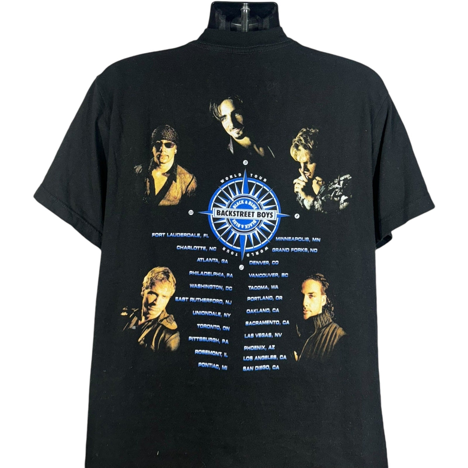 Vintage Backstreet Boys "Black and Blue" Tour Tee