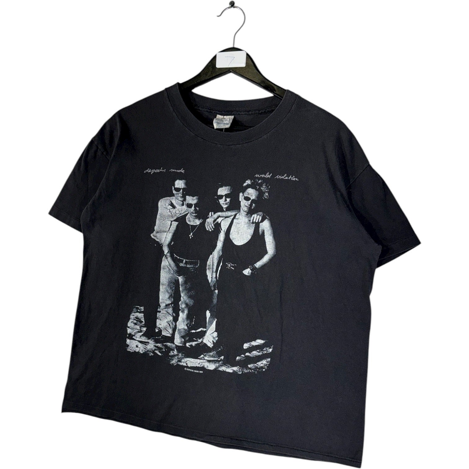 Vintage Depeche Mode 1990 World Violation Tour T-Shirt