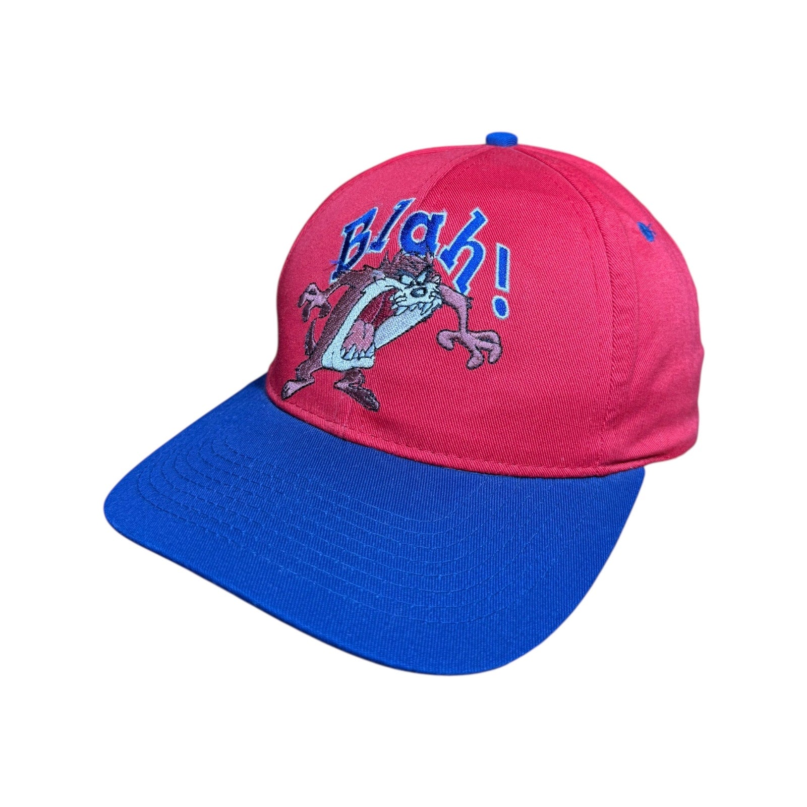 Vintage Looney Tunes Taz Tasmanian Blah Snapback Hat
