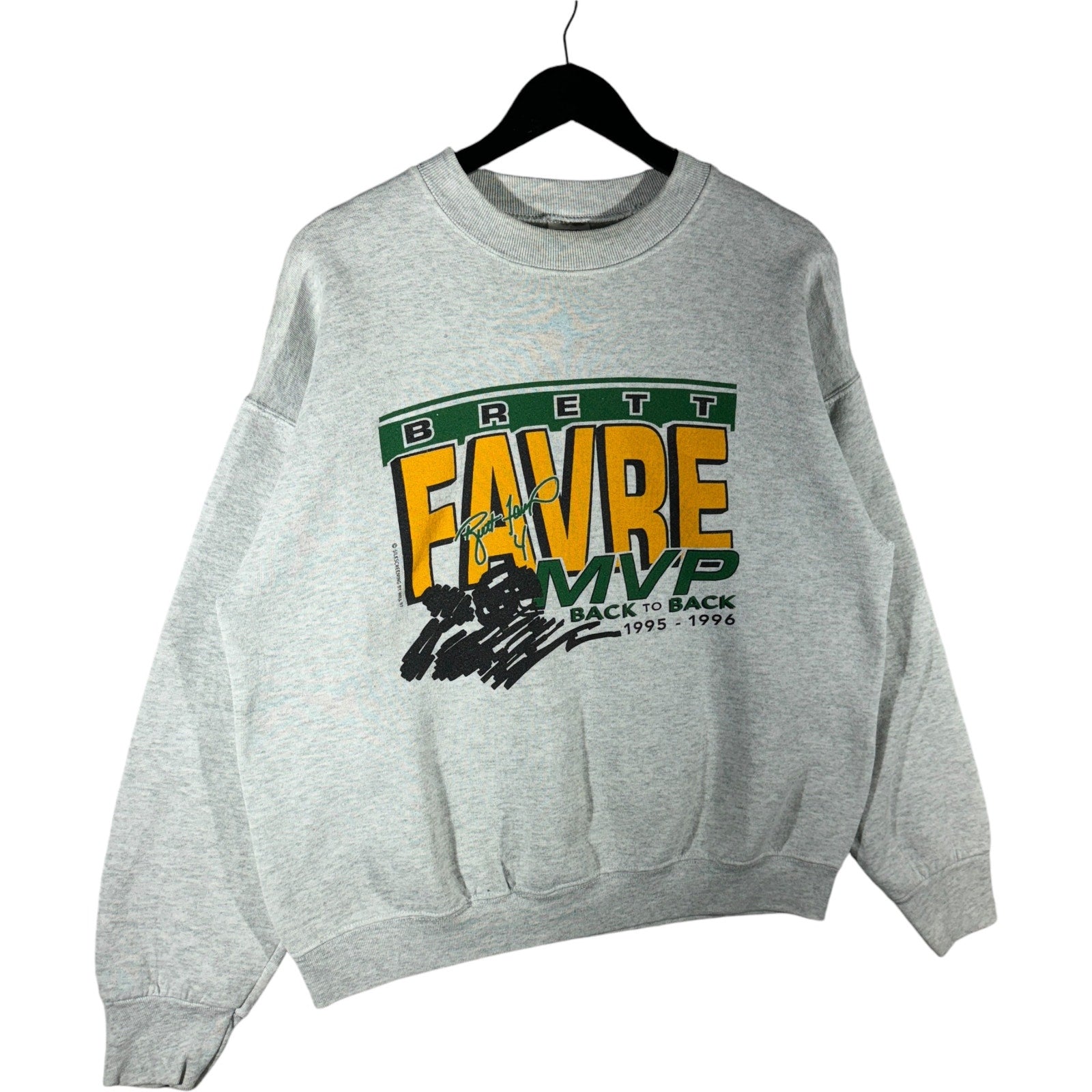 Vintage Brett Farve MVP Crewneck 90s