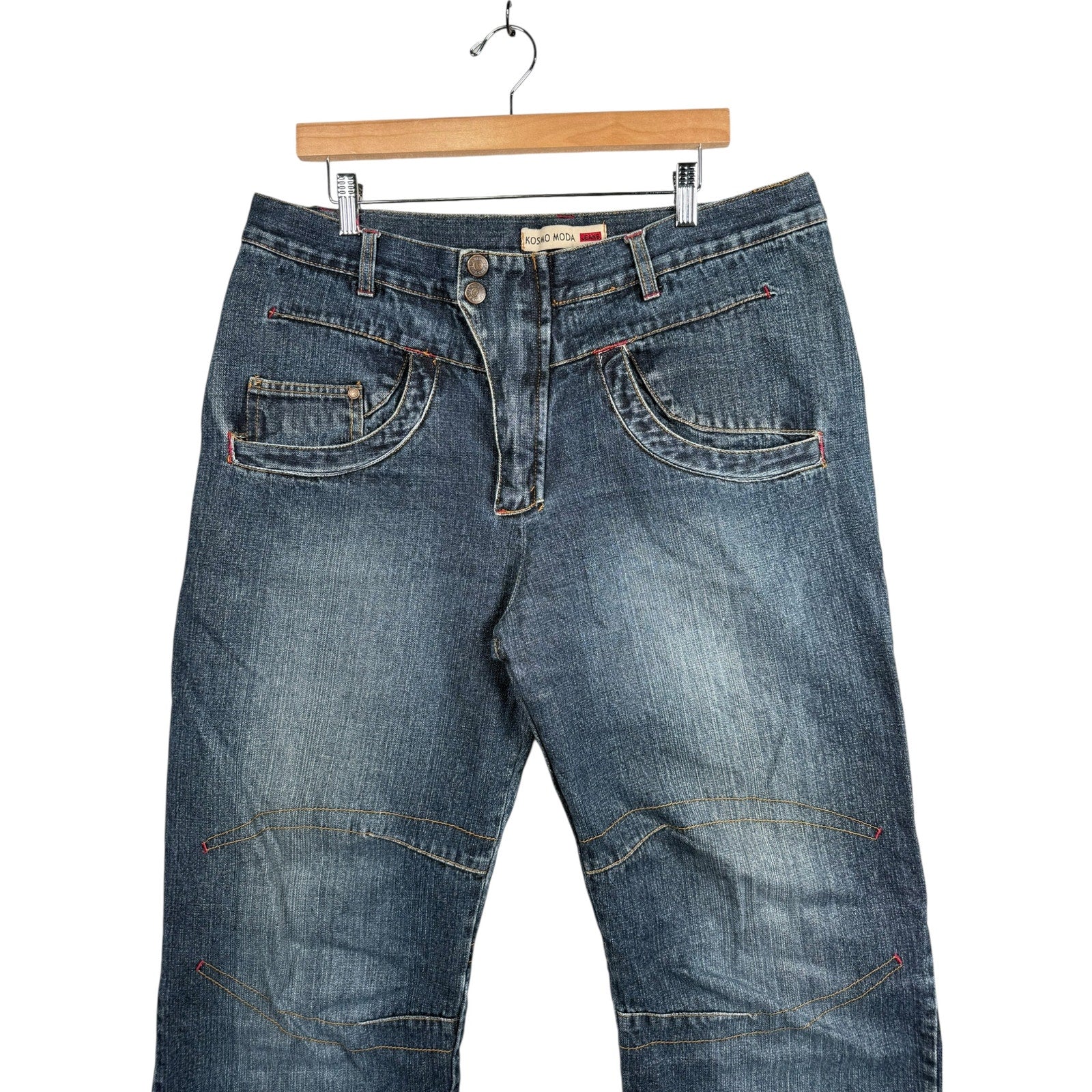 Vintage Kosmo Moda X-Skater Straight Leg Denim Jeans 36