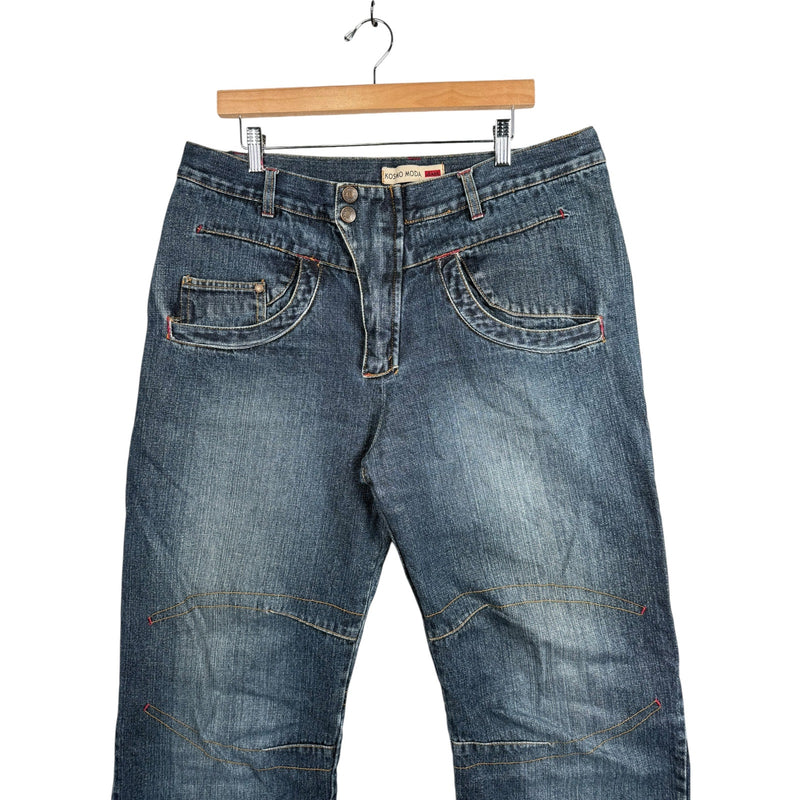 Vintage Kosmo Moda X-Skater Straight Leg Denim Jeans 36