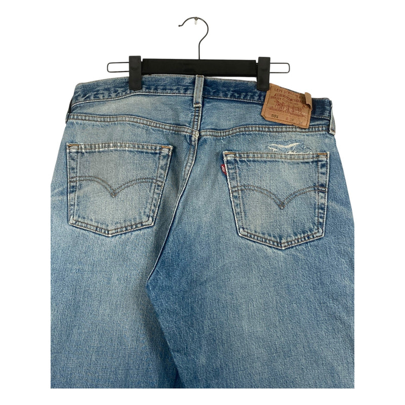 Vintage Levis Denim Shorts 34