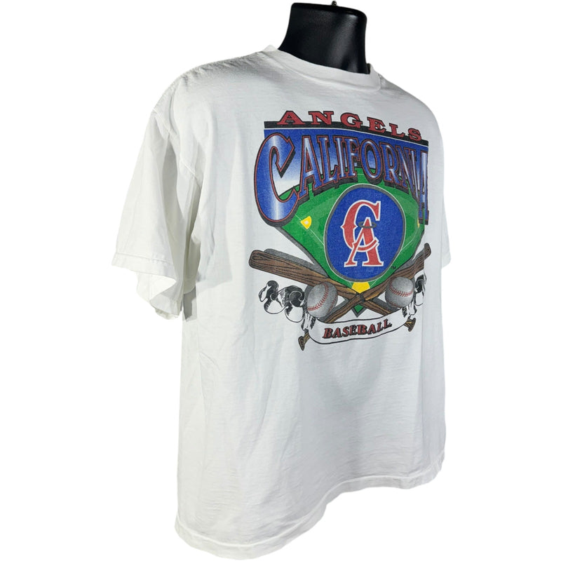 Vintage California Angles MLB Spellout Tee 90s