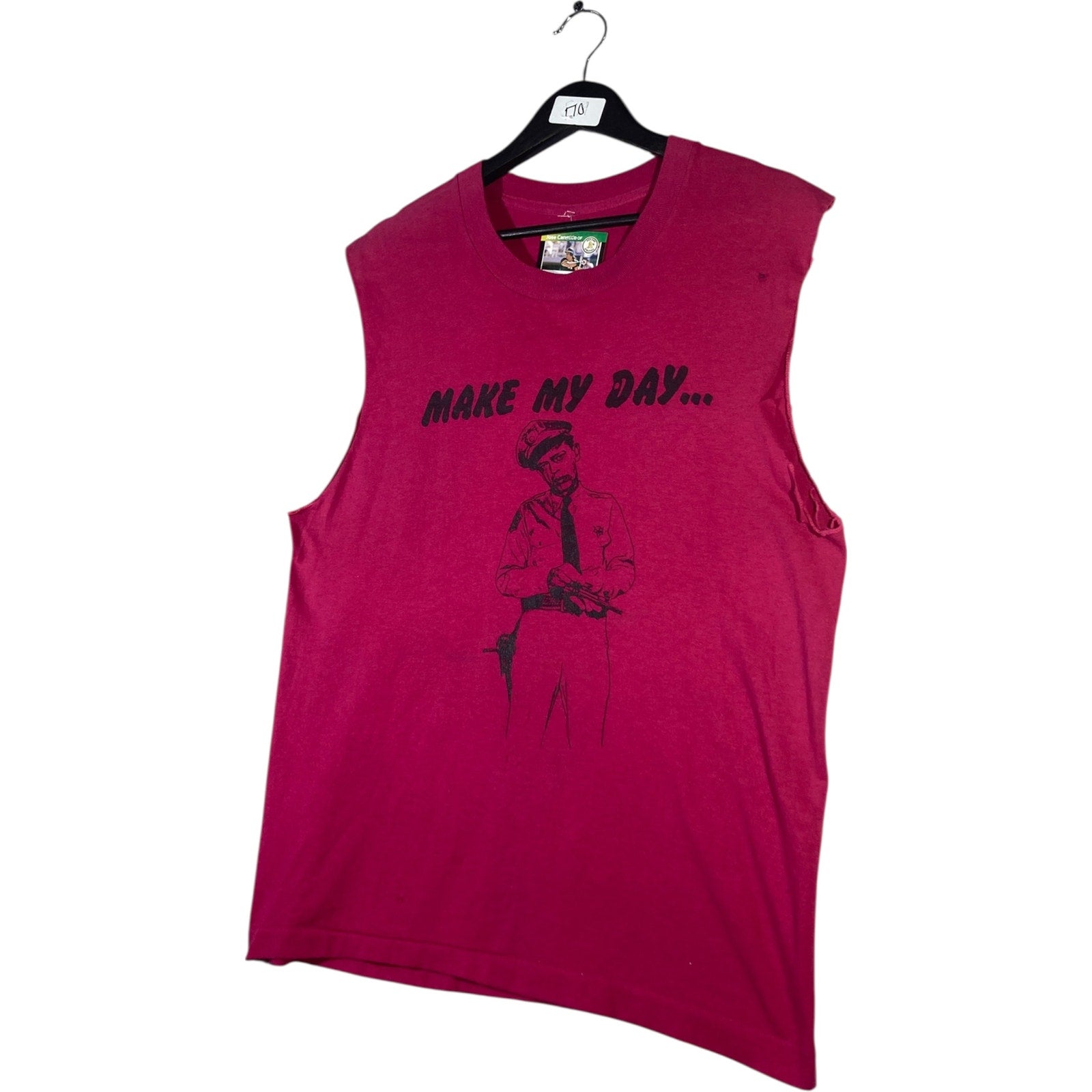 Vintage Make My Day Muscle Sleeve Tank Top