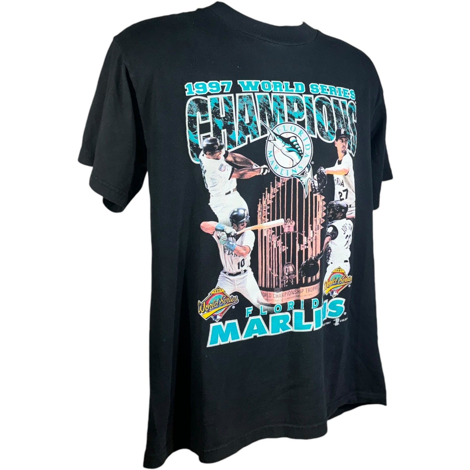 Vintage Florida Marlins World Series Champions Tee 1997