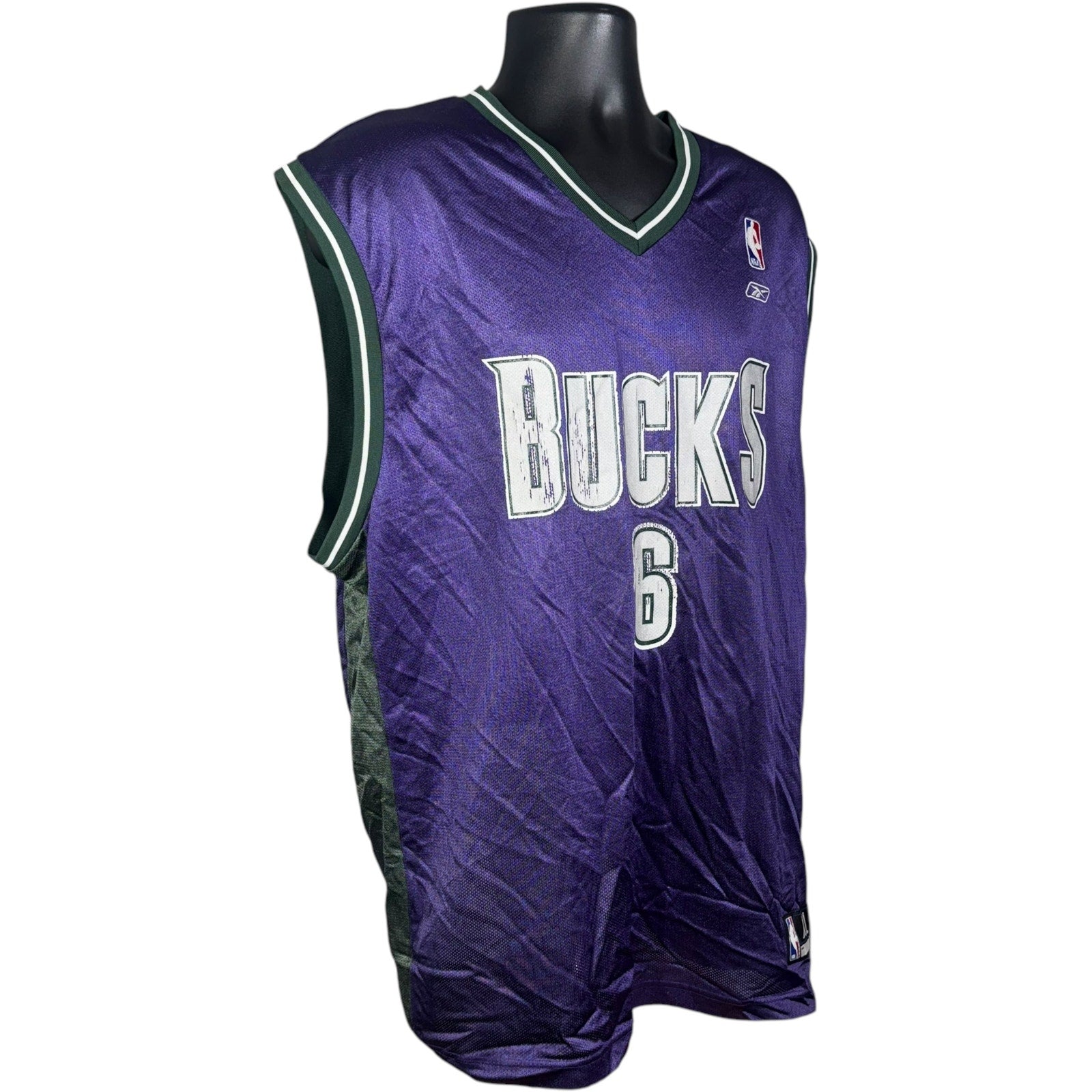 Vintage Reebok Milwaukee Bucks Andrew Bogut #9 NBA Jersey