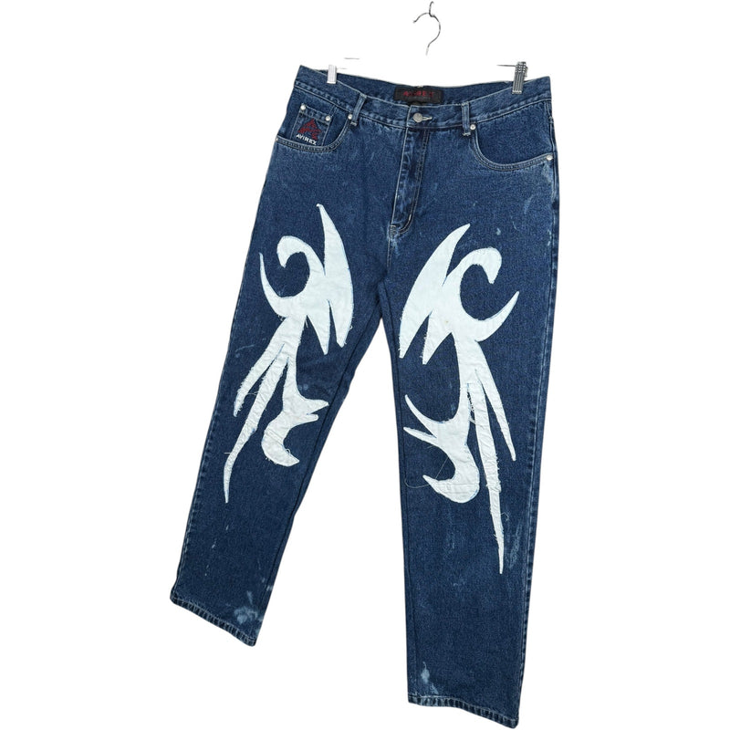 Vintage Avirex Straight Leg Denim Jeans 36