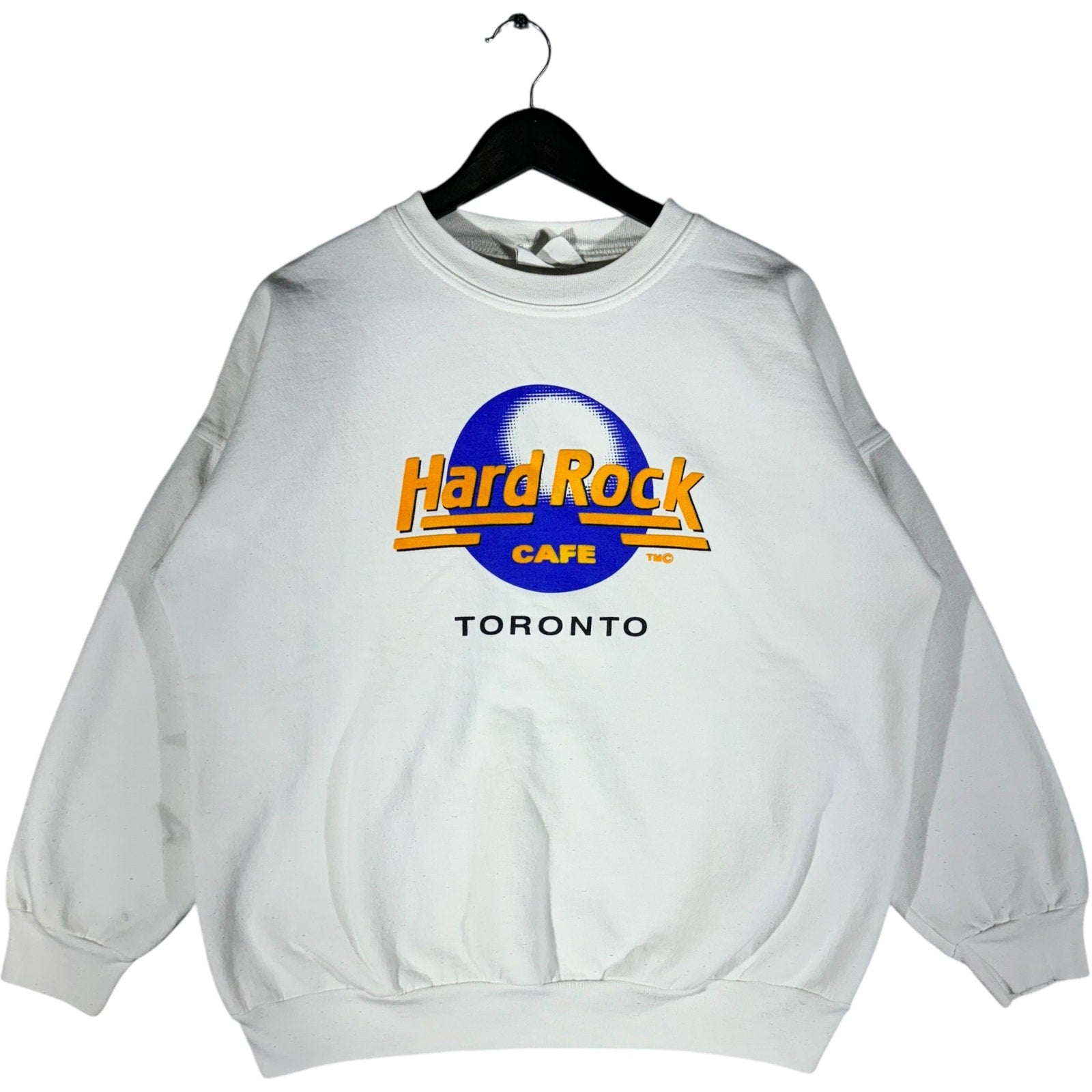 Vintage Hard Rock Cafe Toronto Canada Crewneck 1989