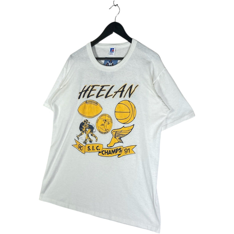 Vintage Heelan Crusaders S.I.C. Champs T-Shirt 1991
