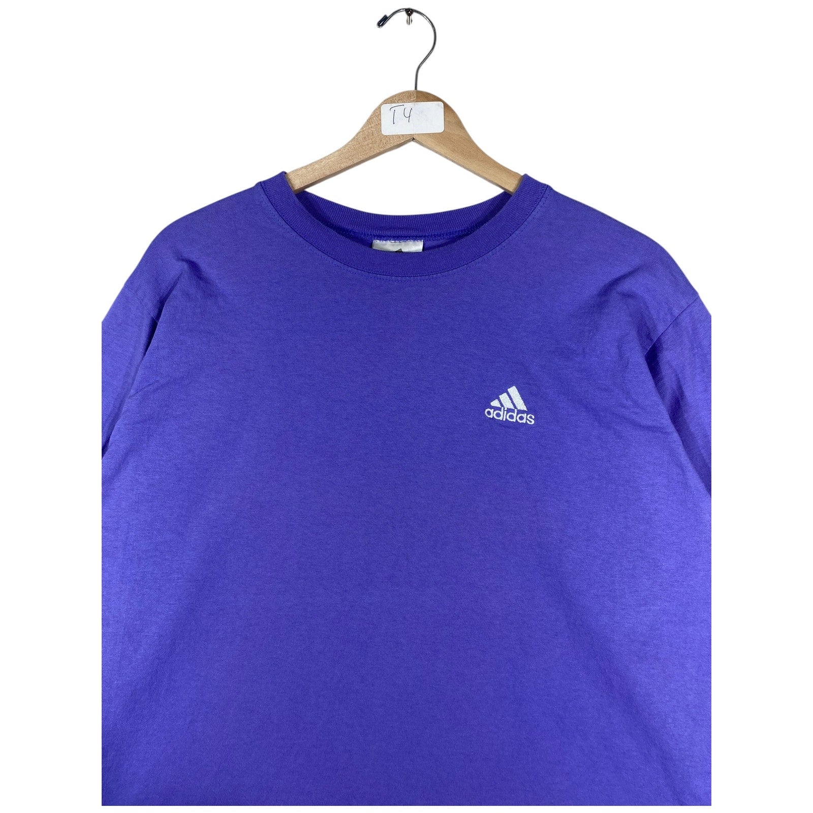 Vintage Adidas Solid Pullover Long Sleeve