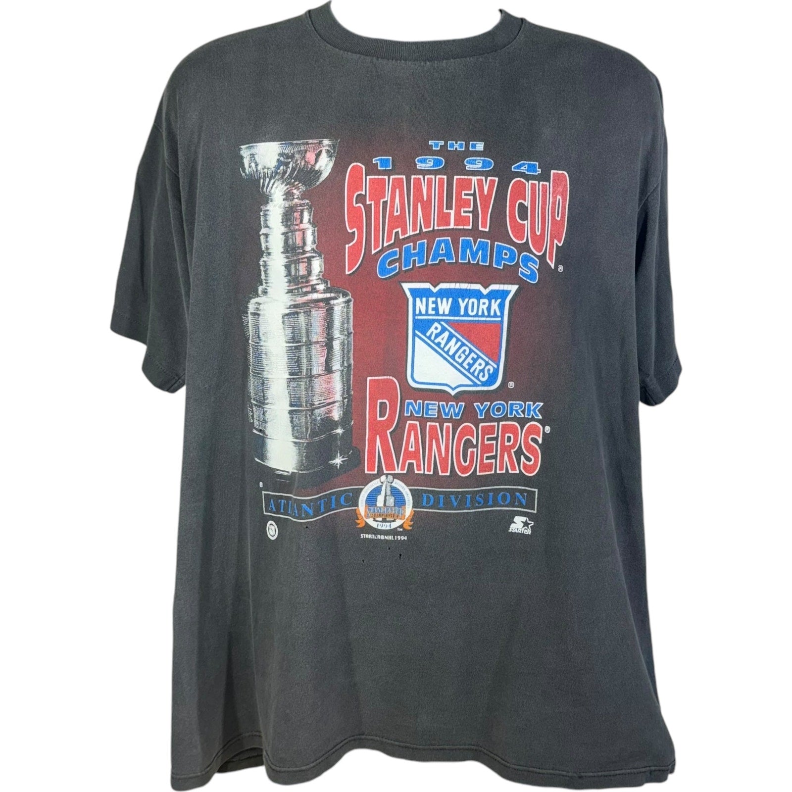 Vintage New York Rangers Stanley Cup Champs Tee 1994