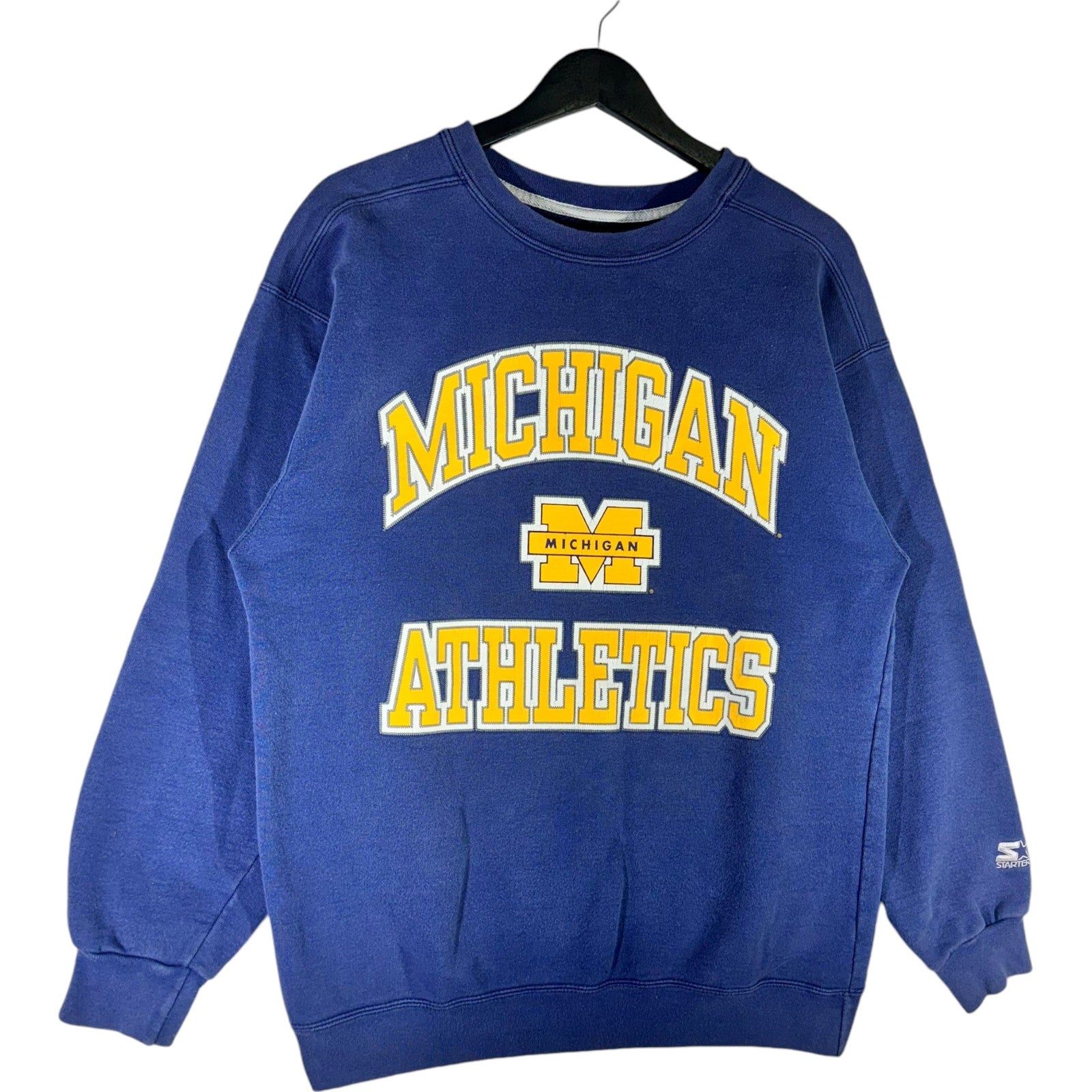 Vintage Starter University Of Michigan Athletics Crewneck