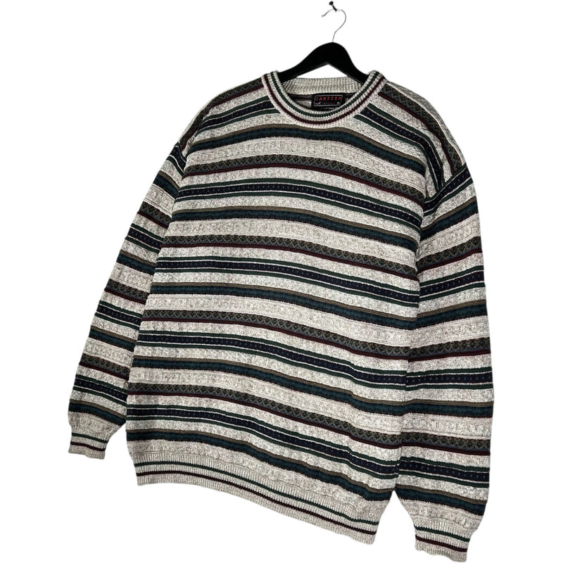 Vintage Jantzen Striped Patterned Knit Sweater