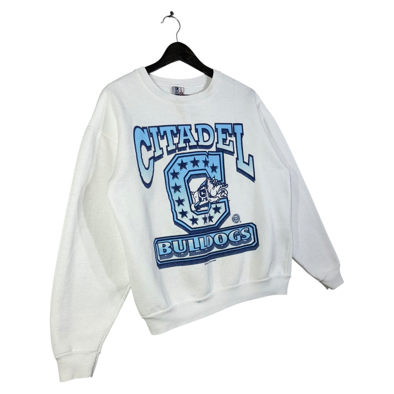 Vintage Citadel Bulldogs Sweatshirt Crewneck