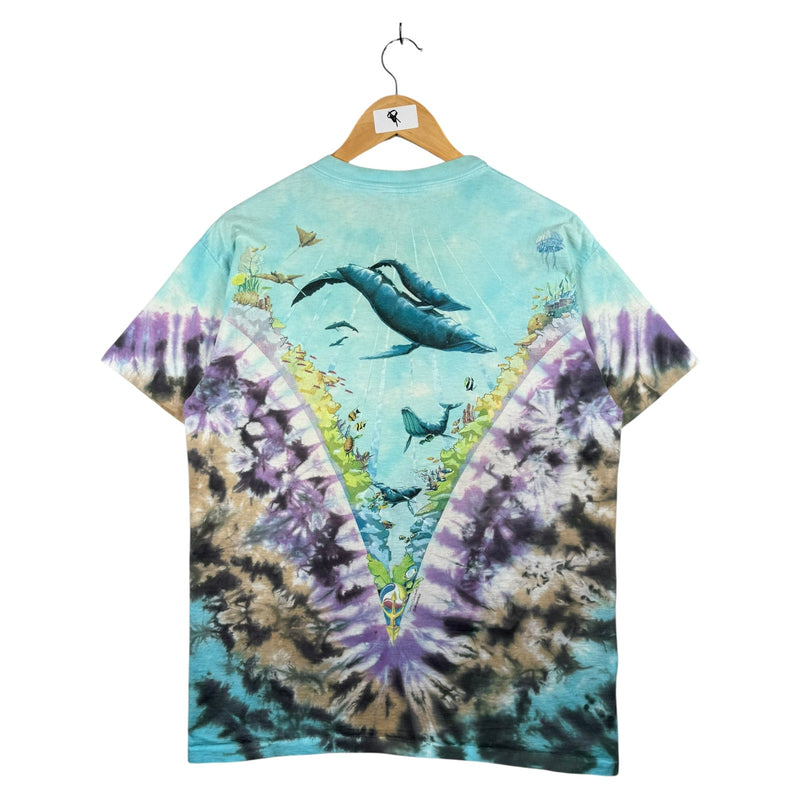Vintage Liquid Blue Under Water AOP T-Shirt