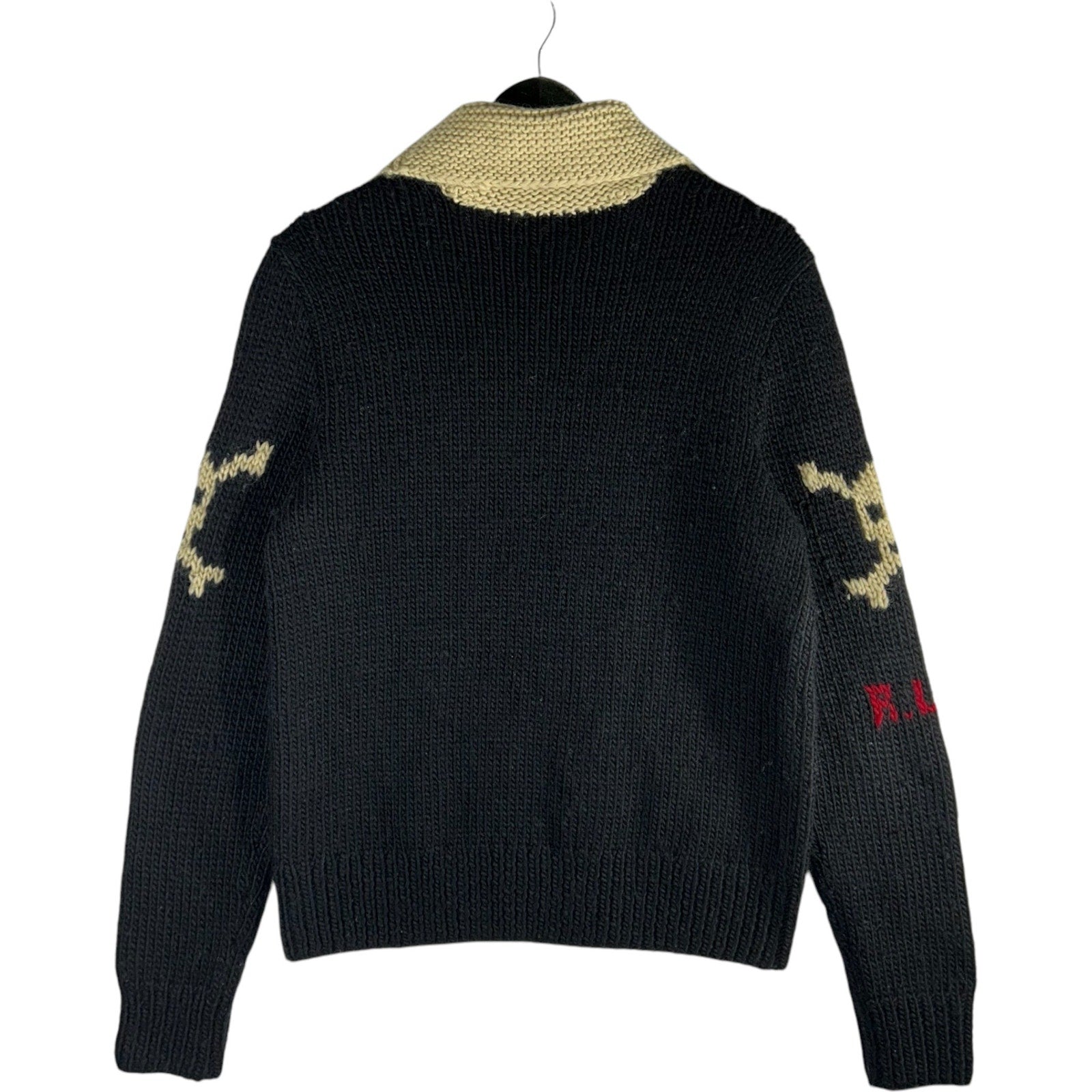 Ralph Lauren Rugby Hand Knit Full Zip Sweater