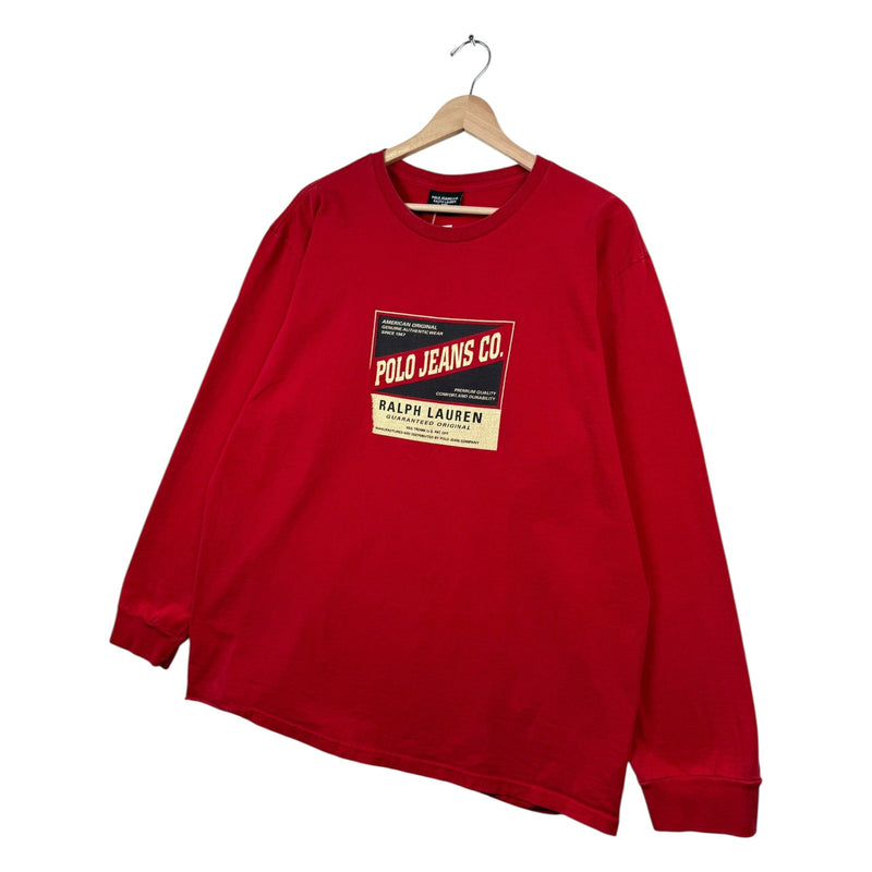 Vintage Polo Jeans Co Ralph Lauren Graphic Crewneck
