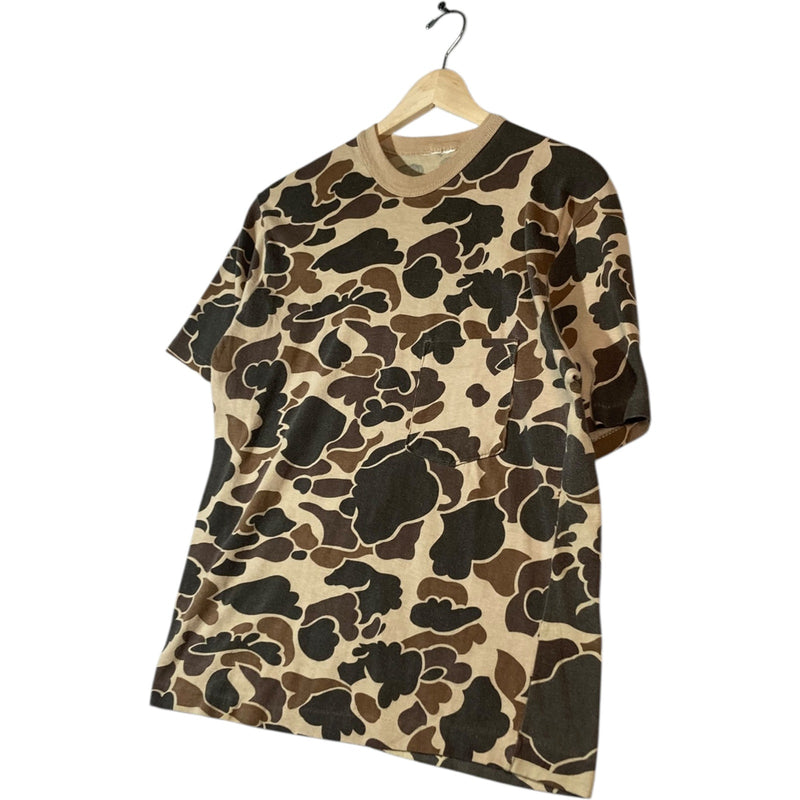 Vintage Camouflage Military Crewneck T-Shirt