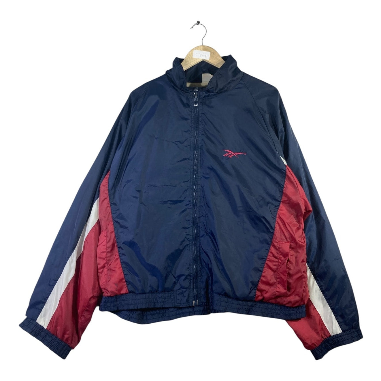 Vintage Reebok Zip Up Track Windbreaker Jacket