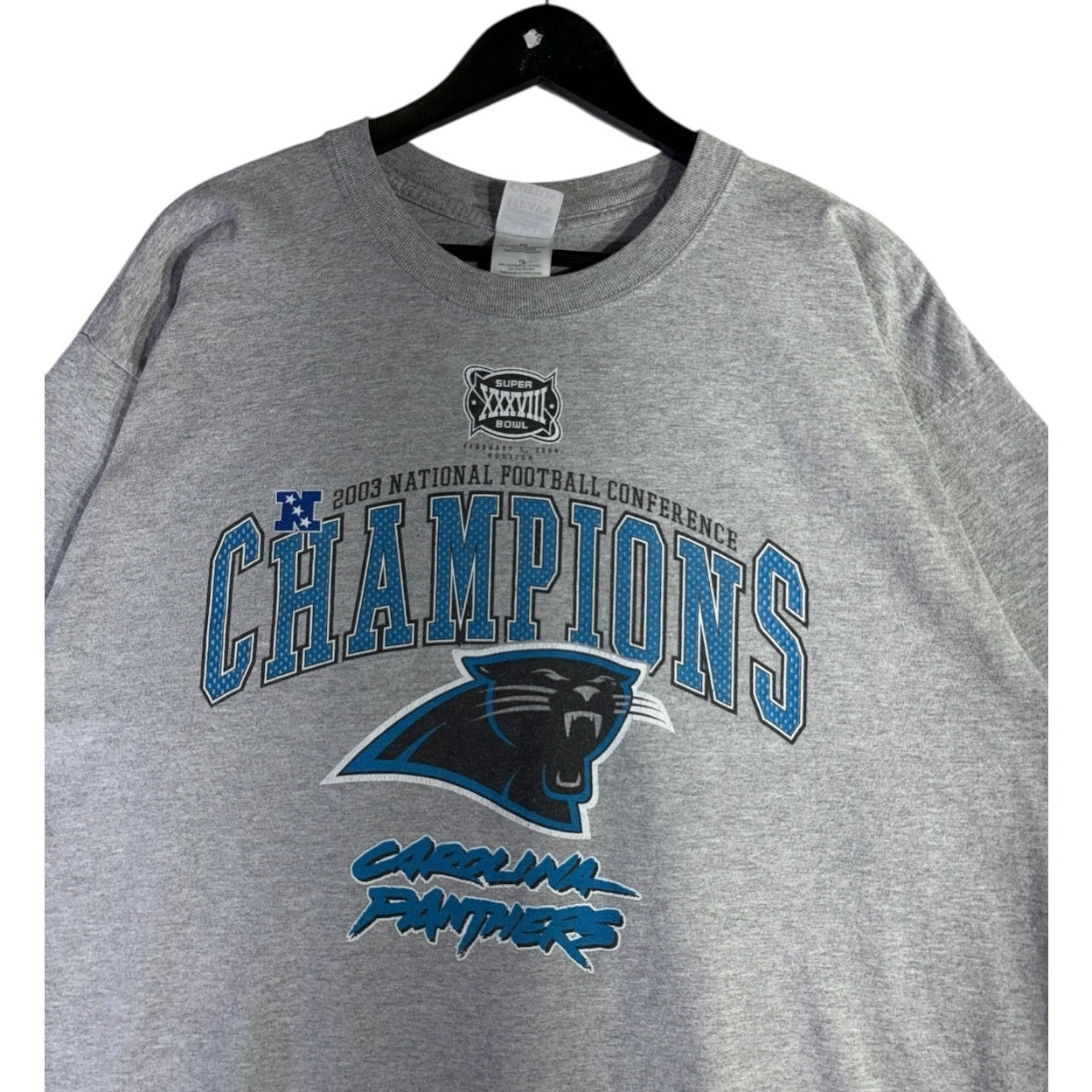 Vintage Carolina Panthers 2003 NFC T-Shirt