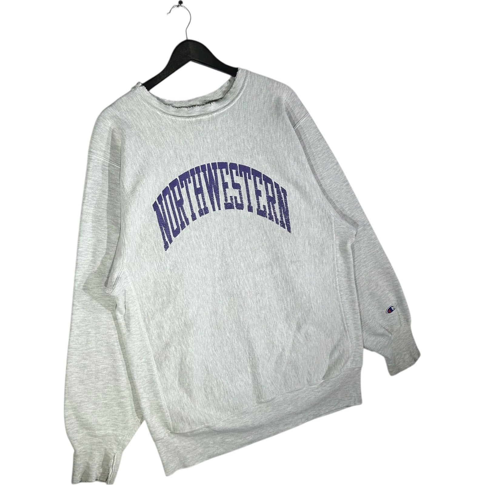 Vintage Champion Reverse Weave Northwestern University Crewneck