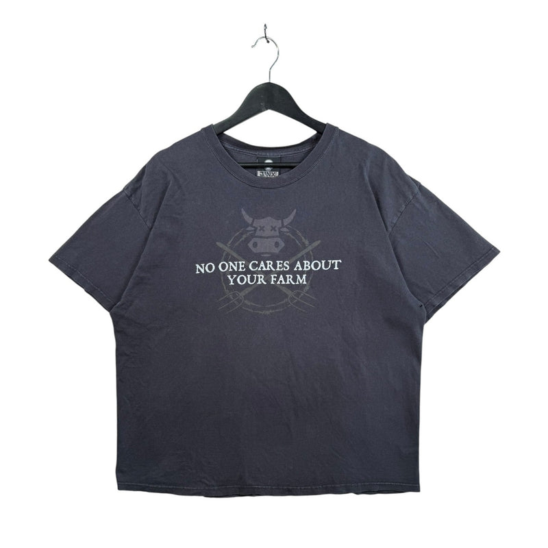 Vintage No One Cares About Your Farm Graphic T-Shirt