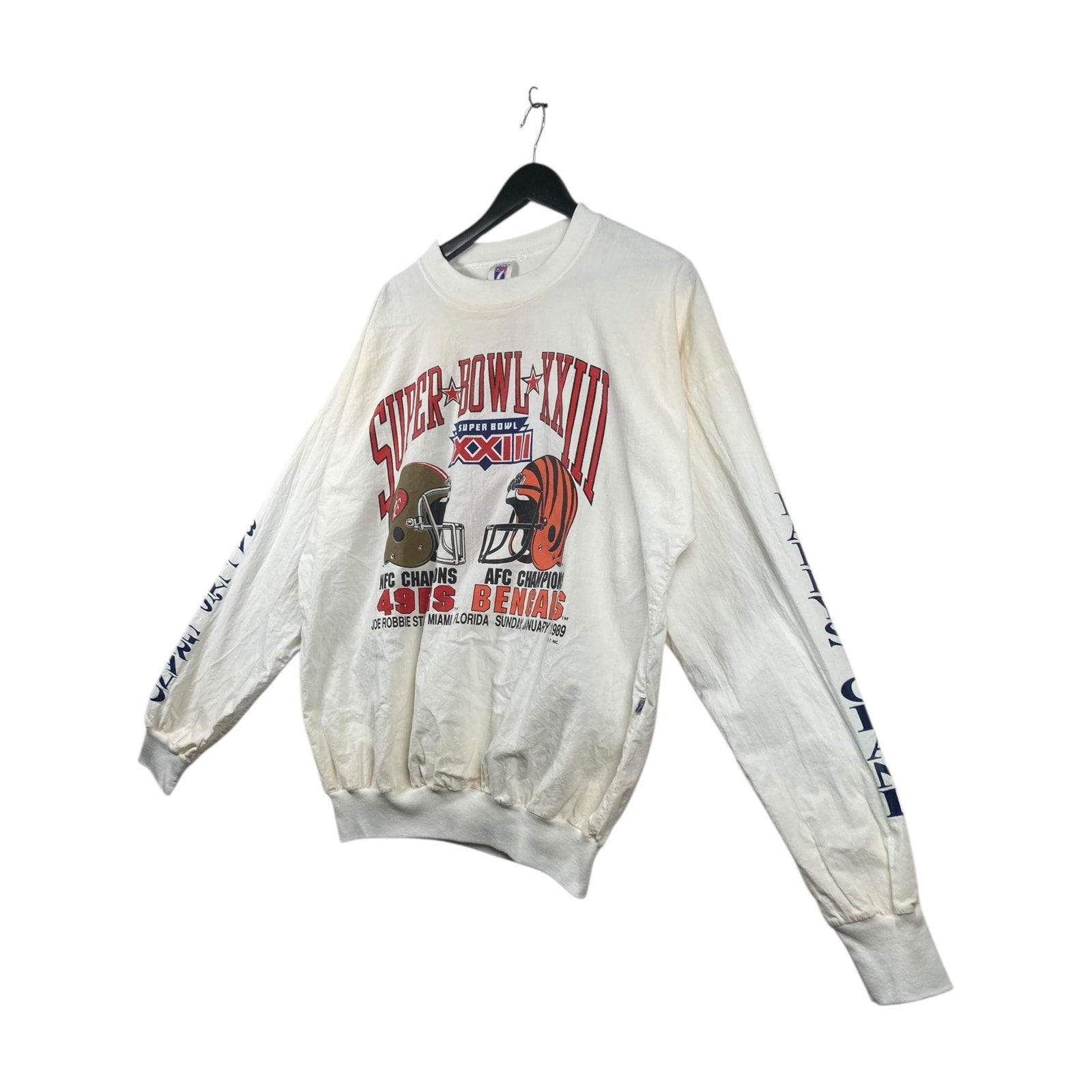 Vintage Super Bowl XXIII Pullover Crewneck