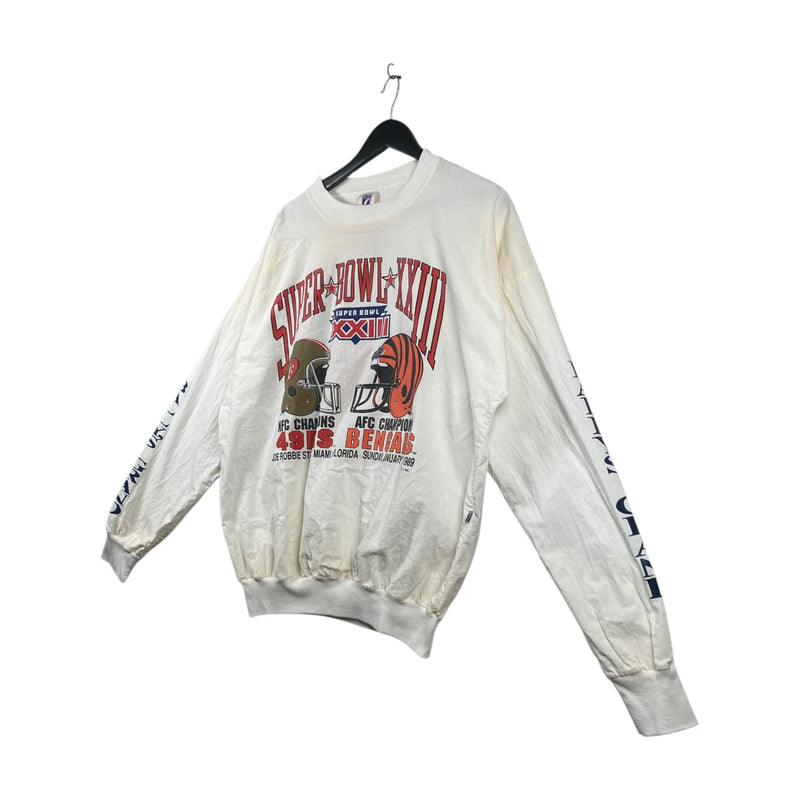Vintage Super Bowl XXIII Pullover Crewneck