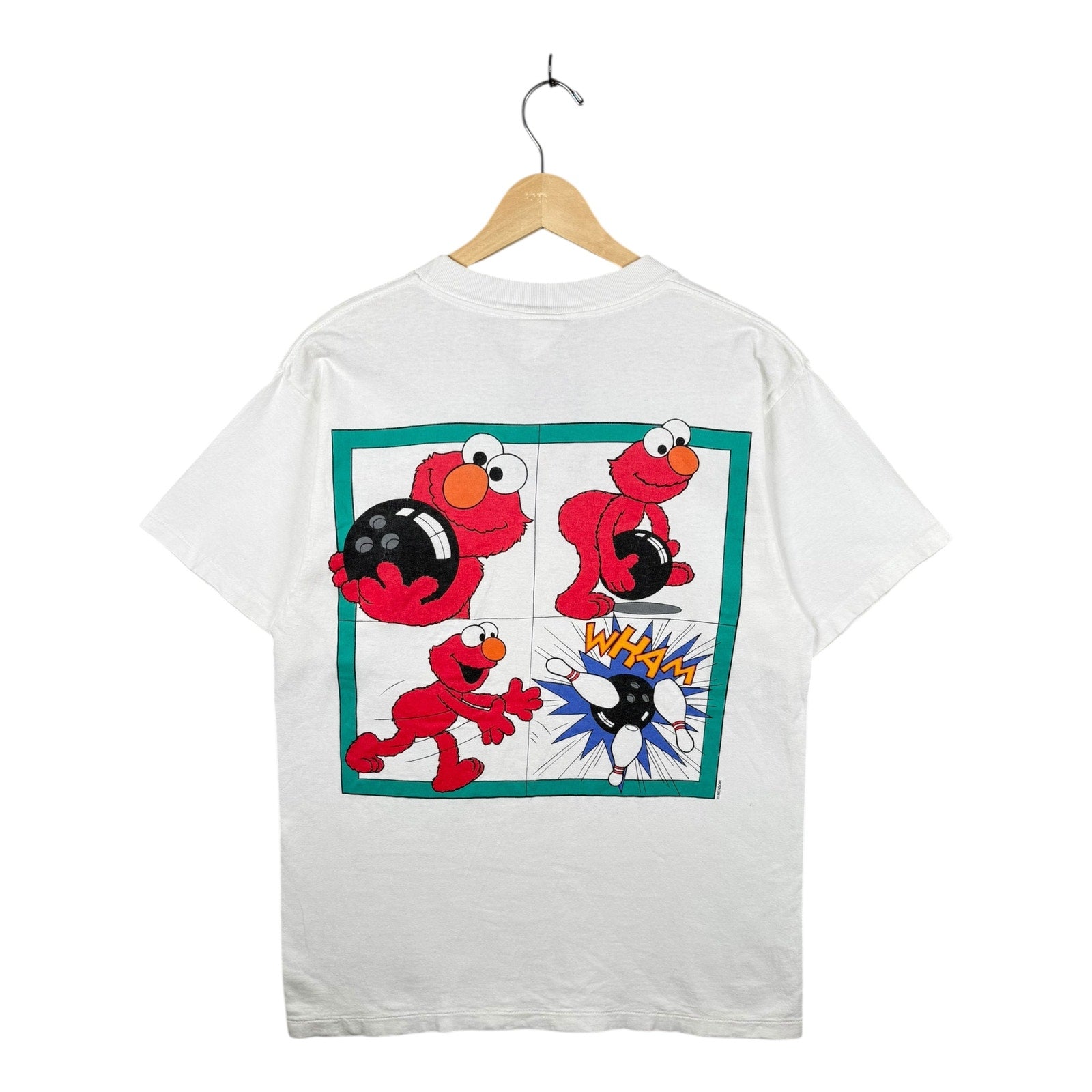 Vintage Elmo Sesame Street Bowling T-Shirt