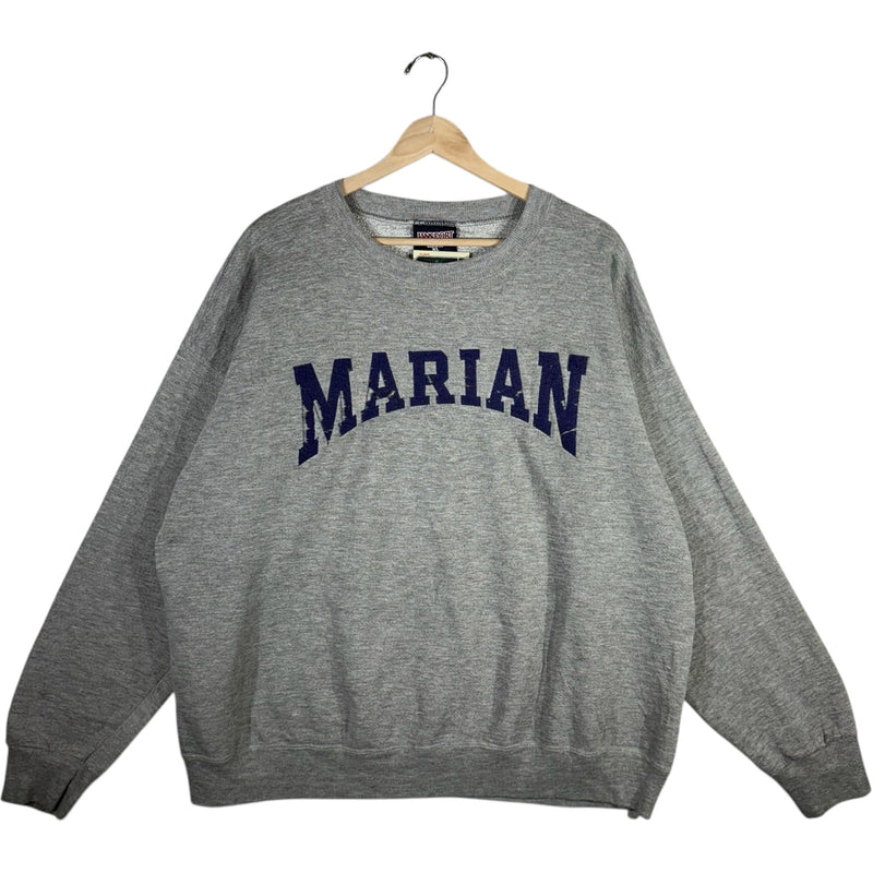 Vintage Marian University Arch Spellout Pullover Crewneck